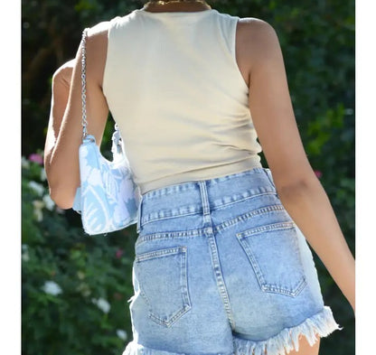 Asymmetrical Cropped Top