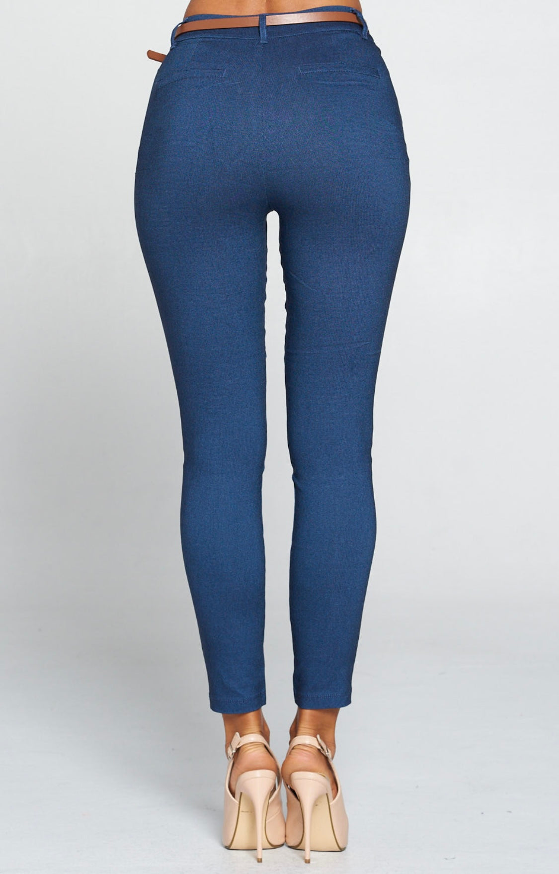 High Waist Twill Pant