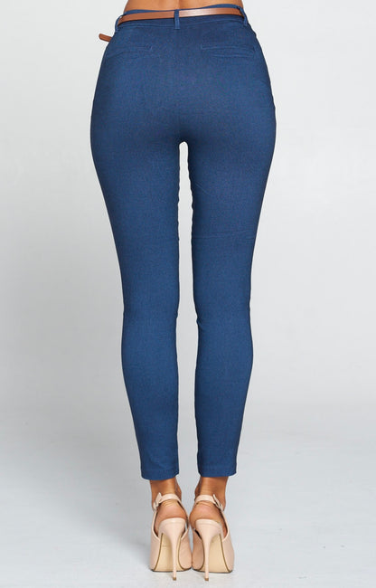 High Waist Twill Pant