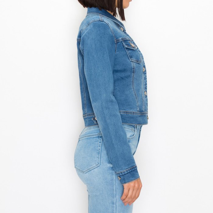 Stone Washed Denin Jacket