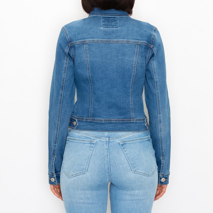 Stone Washed Denin Jacket