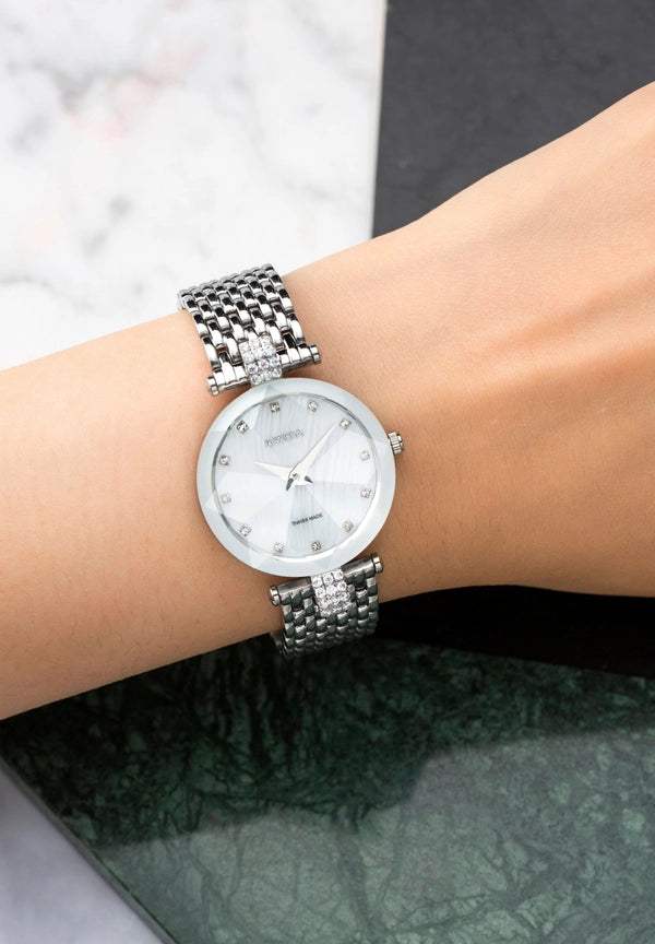 JOWISSA - Facet Strass Swiss Ladies Watch
