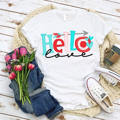 Hello Love Graphic Tee