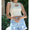 Asymmetrical Cropped Top
