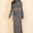 Mock Neck Bell Sleeve Crop Top & Maxi Skirt Set (CAPELLA)