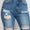 Destroyed Mom Denim Jeans