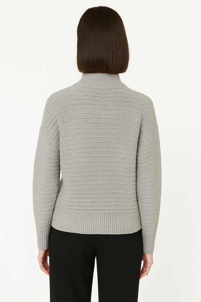 Cut-Out Detail Knit Sweater