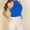Ribbed Halter Neck Top