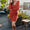 Rust Knit Sweater Dress