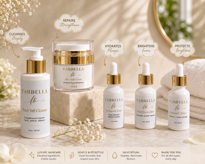 The Signature Fabbella Ritual – 5-Piece Skincare Collection