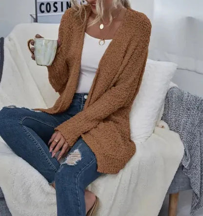 Open Cardigan with Pockets