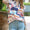 Color Block Woven Top